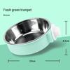 Stainless Steel Anti-Spill Hanging Pet Bowl for Cats, Dogs, and Rabbits