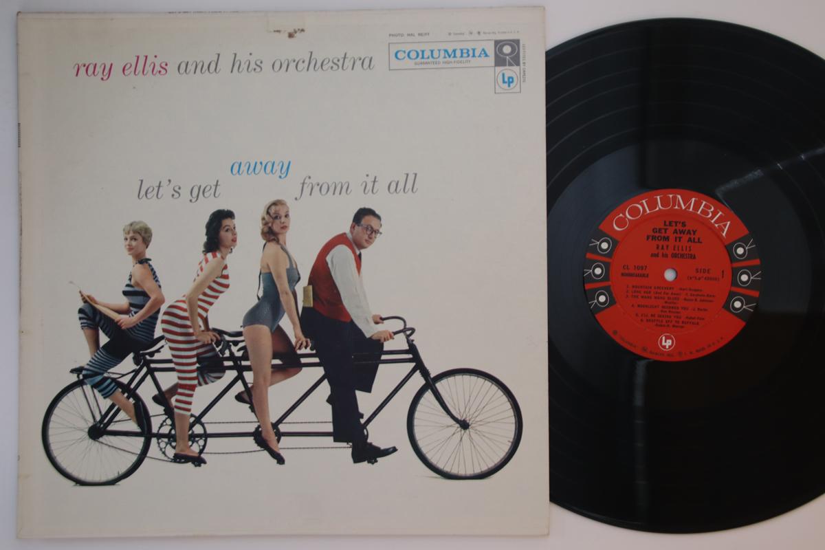 

LP Record RAY ELLIS - Let s Get Away From It All CL1097 COLUMBIA 1958 US Pop Used