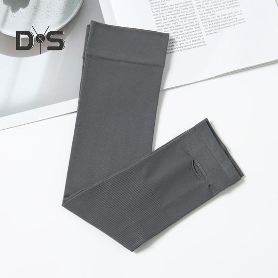 3 Pairs Ice Sleeves High Elasticity Comfortable Breathable Versatile Basic Solid Color Style UV Protection Sleeves