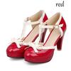 Stylish Women's Platform Sandals Featuring Round Toe And Durable Square Heels
