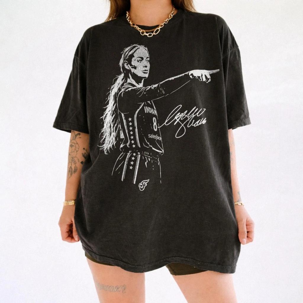 Sophie Cunningham Signature Basketball Vintage T Shirt Unisex Tee
