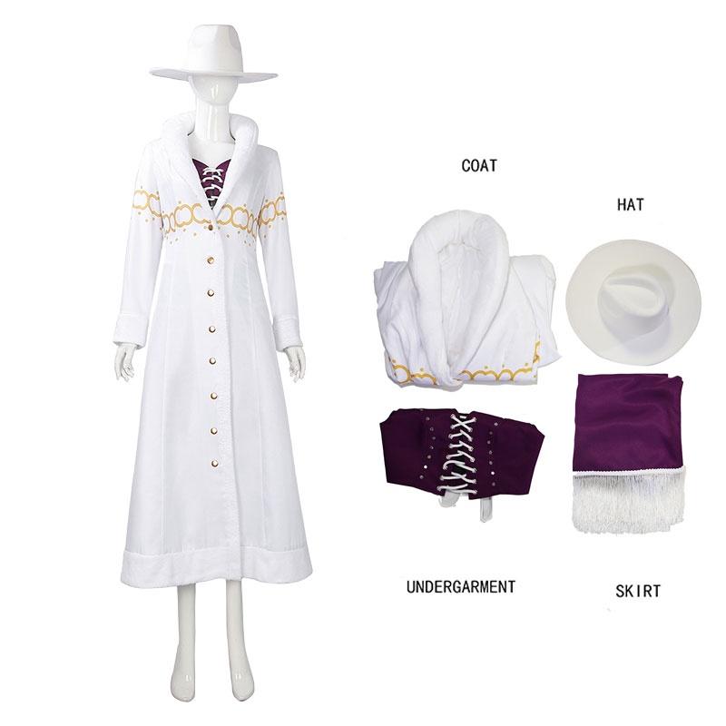 

One Piece 4 шт. Костюм для косплея Нико Робин Аниме Ролевая игра Хэллоуин Косплей Девушка L