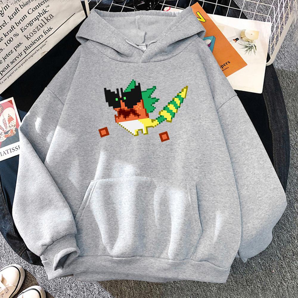 Genshin Impact Kinich Ajaw Hoodie Women Funny Aesthetic Hoodies Unisex Autumn Winter Cute Harajuku Cartoon Pullovers Sweatshirts