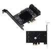 SATA PCIE Card Built In PCI‑E 1X Interface 8xSATA3.0 Output Interfaces Expansion Cards for Win 10