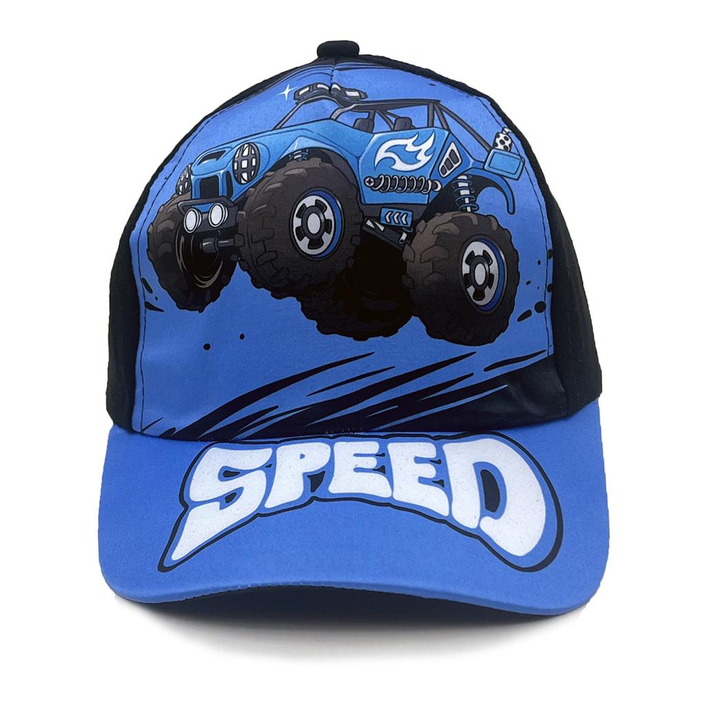 Construction Vehicle Excavator Cartoon Fire Truck Bulldozer Children's Baseball Cap Spring and Summer Cartoon Sun Hat