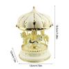 Carousels Music Box with Color Change Led Light Luxuries Musical Carousels Horse Figurines Birthday Valentines Presents
