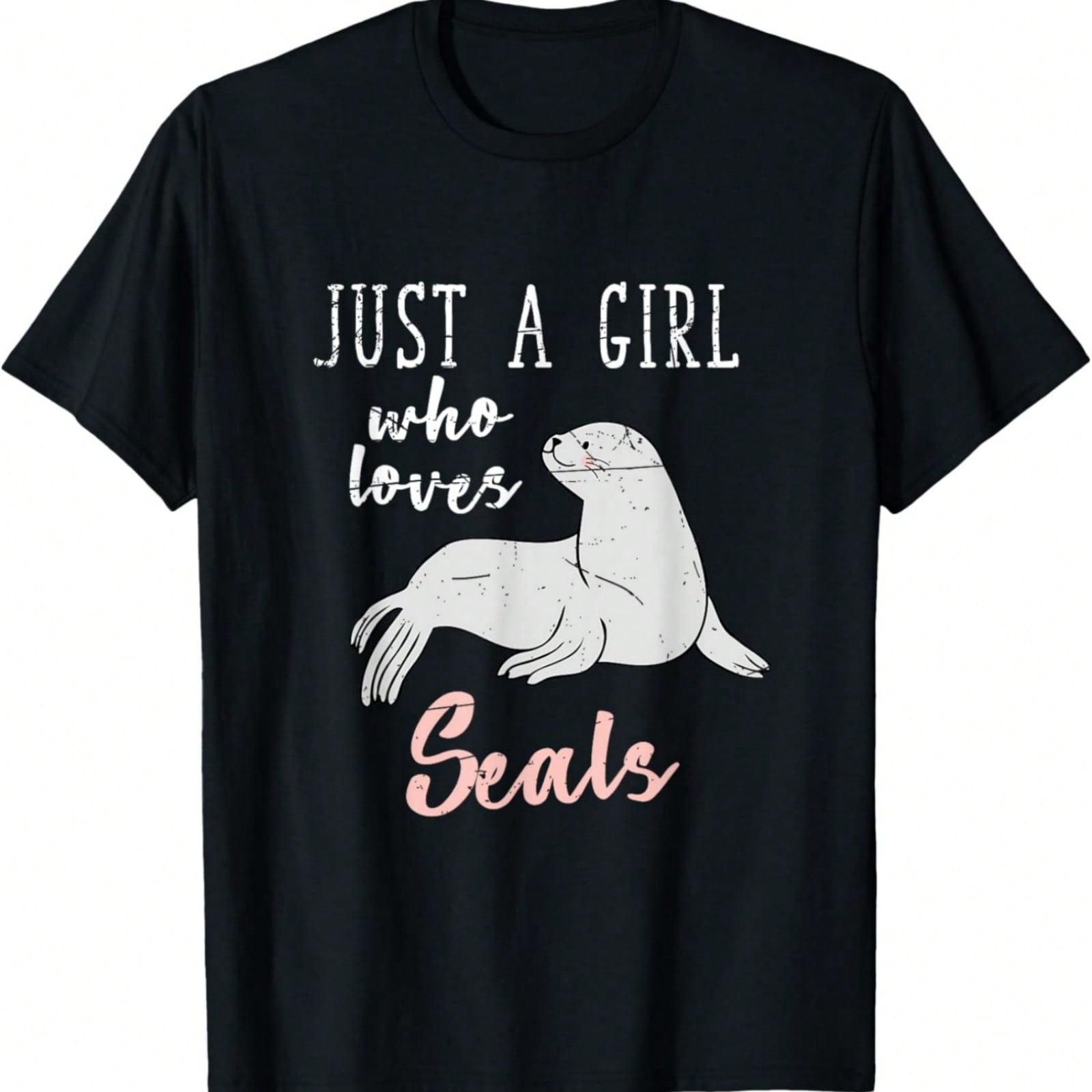 Just A Girl Who Loves Russian Blue Cats T-Shirt S разноцветный