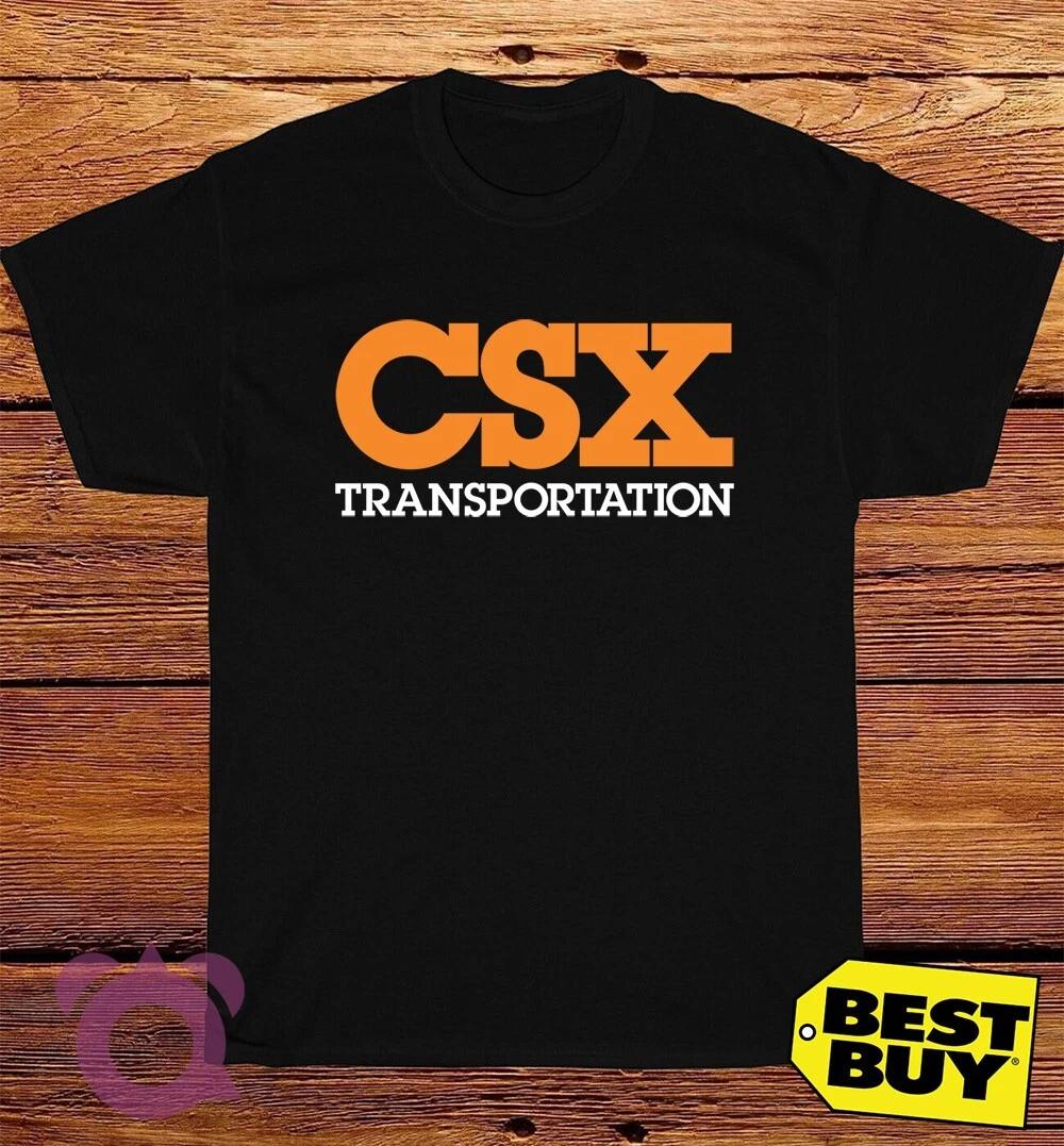 New Hot CSX Transportation Logo American Funny T-Shirt Size S to 5XL XXL