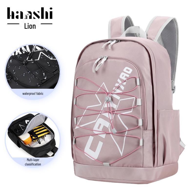 

Водонепроницаемый деловой рюкзак - унисекс, большой вместимости для путешествий или учебы, возможен индивидуальный логотип 17 inch розовый