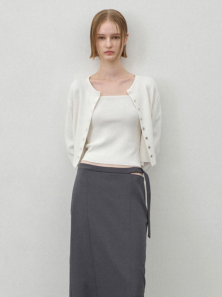 ATELIER NAIN Essential Hedetta Camisole Knit(T-7008)