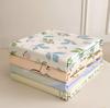 100% Cotton Fitted Sheet: Soft, Printed, Moisture-Wicking, Sweat-Absorbing, Anti-Static Mattress Protector