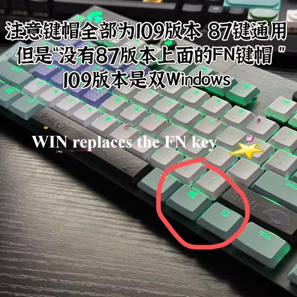 Geeignet für Logitech G913 Mechanische Tastatur DIY Tastenkappen G913TKL G915 G813 G815 Transluzente Tastenkappen