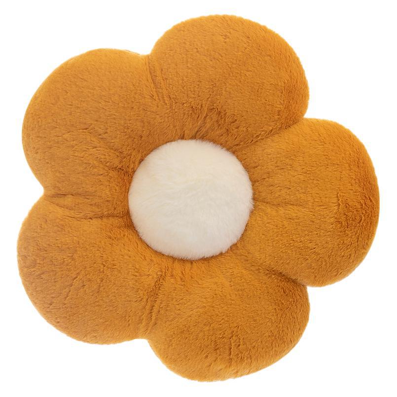 Sunflower Cushion Car Decorative Bay Window Ornaments Nap Pillow Cute Plush Toy Cushion Birthday Gift