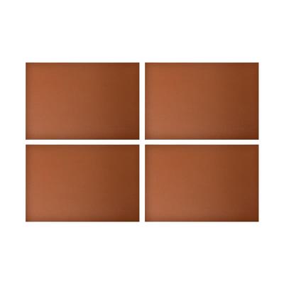 Leather Non-slip Dining Table Mat 30cmX20cm 4p