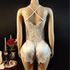 Sexy Lace Perspective Seduction Cross Suspender Teen Lace Shorts Sex Lingerie Set