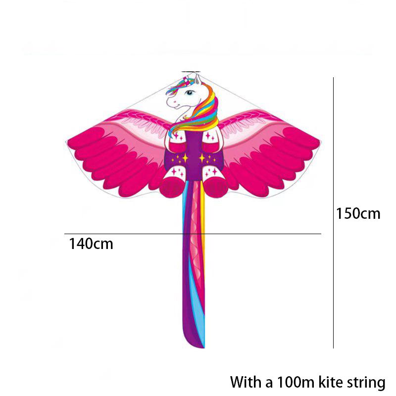 

Childrens 14m Cartoon Kite Beginner Outdoor Toy Easy To Fly In The Breeze Style E