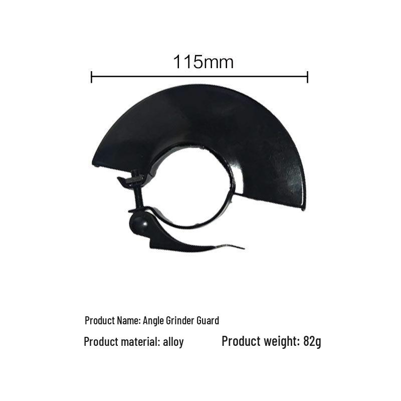 

Quick-Install Dust-Proof Angle Grinder Protective Cover for 100/115 Type, with Thickened Grinding Wheel Bed Shell