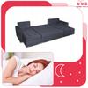 Varius BIG Corner Sofa Bed with Sleeping Containers Family Furniture Black