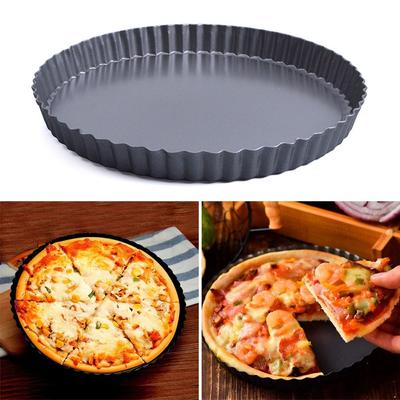 Round Removable Flan Pan Molds Non-Stick Cake Pans New Cake Baking Pan
