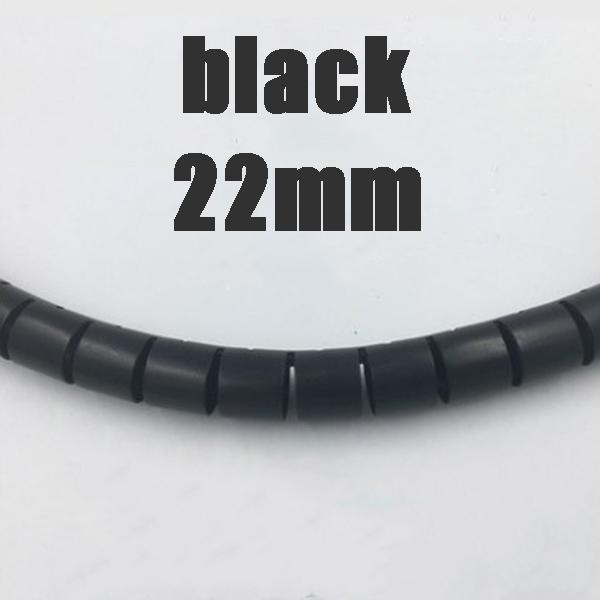 Flexible Spiral Cable Organizer Clips, Storage Pipe, Cord Protector, Cable Winder, Desk, Tidy, Accessories, Tools, 1m