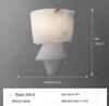 Spanish Alabaster Wall Lamp for Hotel, Villa, Stairway, Bedroom & Corridor Decor
