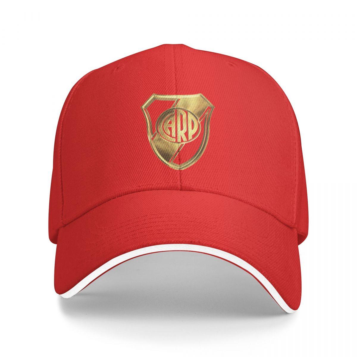

My Golden Buenos Aires Football River Plate Argentina Baseball Cap custom Hat Hood Luxury Man Hat Men Hats Women s 22-23in/55-59cm
