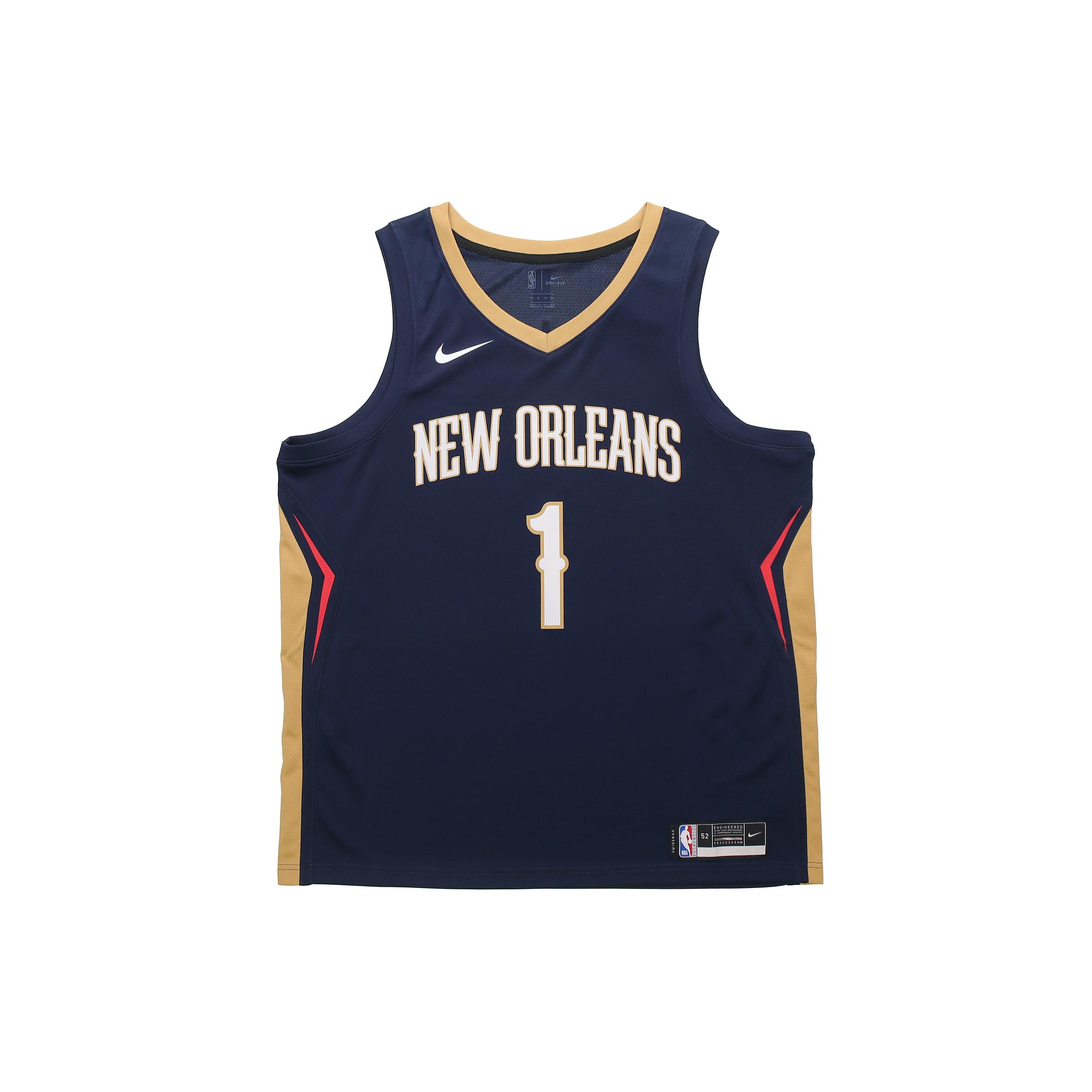 

New Nike Zion Williamson Pelicans Icon Edition Jersey CW3674-424 S