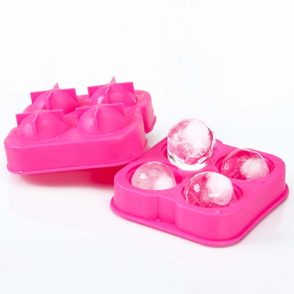 Buy Ice Cream Maker Ice Ball Mold Food Safe Silicone Spherical Round