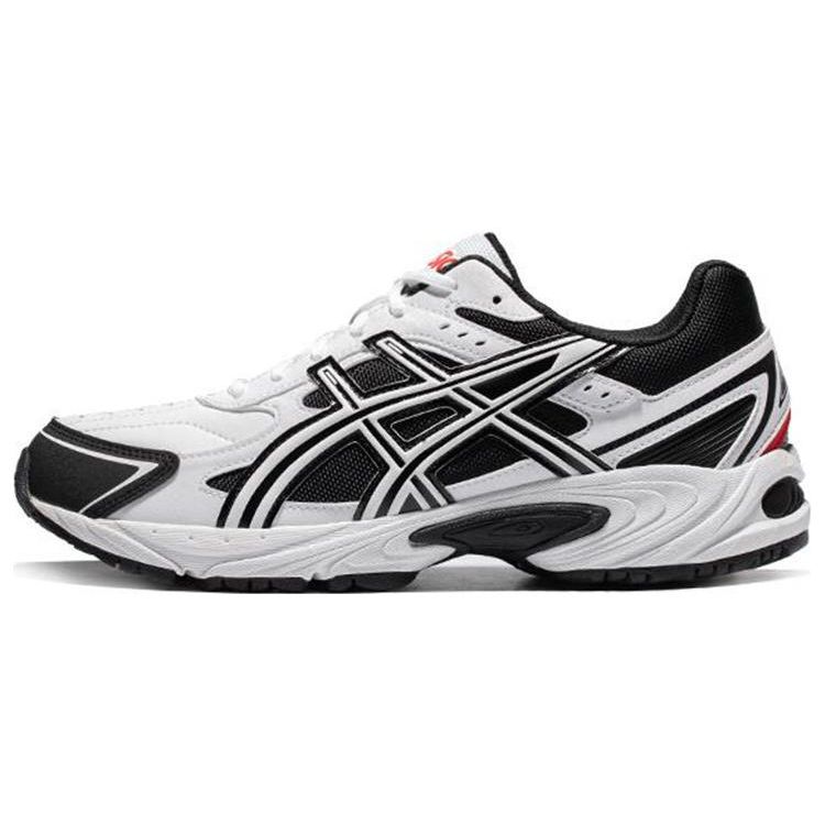 Asics Gel-170 Fabric Synthetic Leather Oxford Cloth Casual Low-Top Dad Shoes Unisex Sneakers Black White 1203A096-021