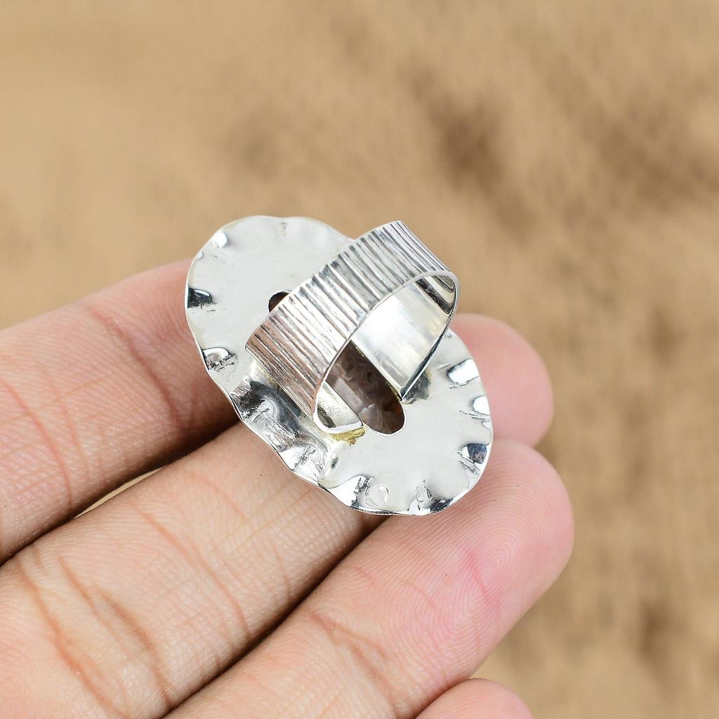Mothers day Deal 925 Silver Stick Agate Stone Sister Promise Ring Jewelry US 6