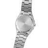 Men's Sandblasted Waterproof Quartz Watch with Luminous Stainless Steel Strap - Precise Timekeeping