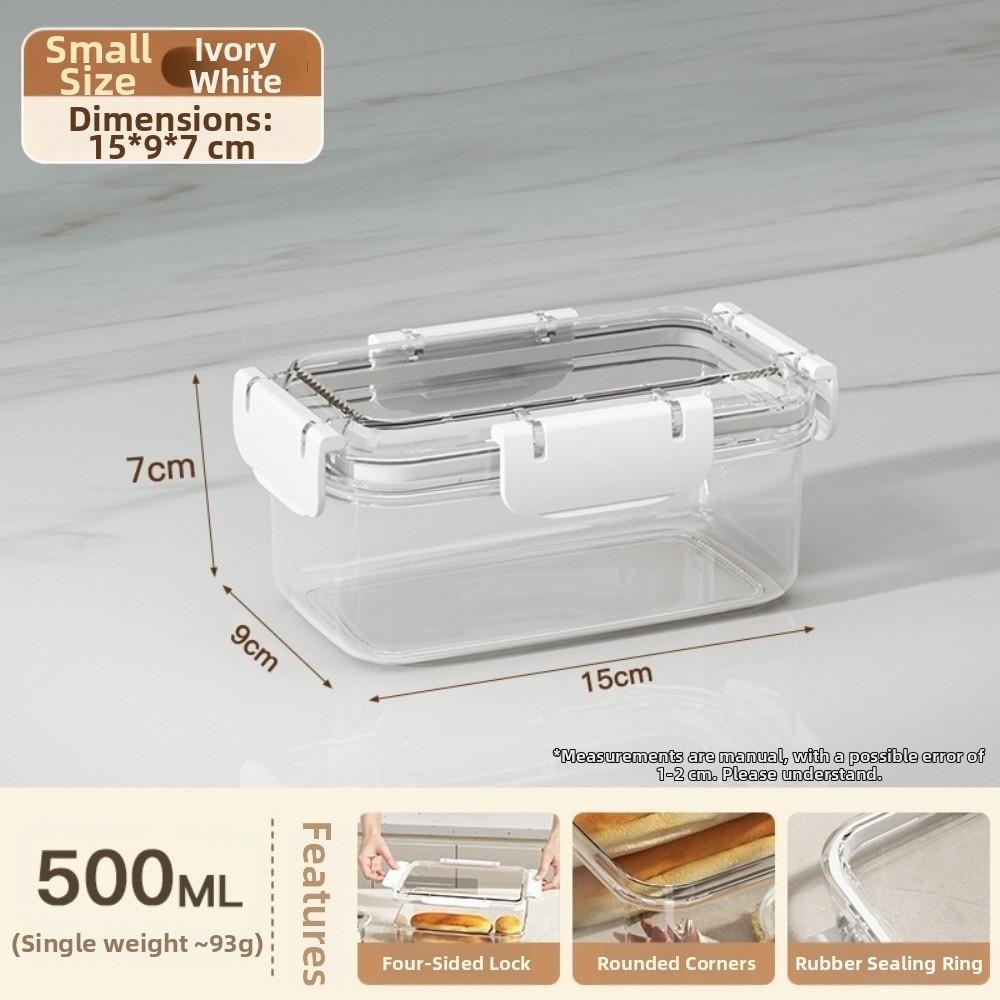 with Lid Food Storage Container Transparent Sealed Lunch Box  Food Preservation S