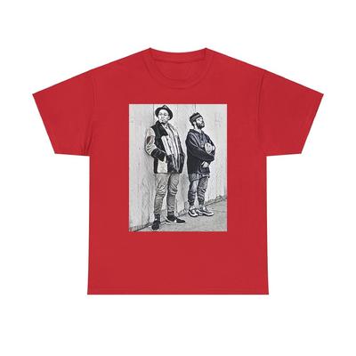 T-shirt unisexe en coton lourd à imprimé graphique NxWorries Knxwledge Anderson .Paak