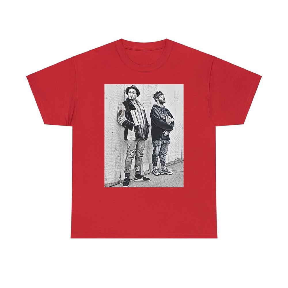 

NxWorries Knxwledge Anderson .Paak Graphic Print Unisex Heavy Cotton Tee Shirt S