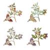 Elegant Iron-On Patches Stylish Floral Patches Decorative Embroidery Appliques  Clothing Decoration