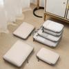 3pcs/set Compression Packing Cubes for Suitcases Travel Accessories Expandable Packing Organizers Lightweight Travel Organizer