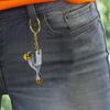 Spurses Team Sturdy Alloy Keychain for Fan Secure Lock Portable Designs Multipurpose Accessory