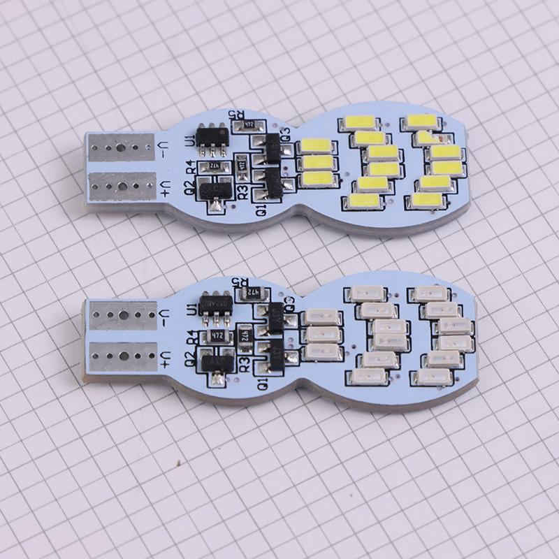 1Pc T10 Car Led Canbus W5W 4014 30Smd Auto Led Car Interior Light License Plate Dome Reading Lamps Clearance Light Rgb Blubs