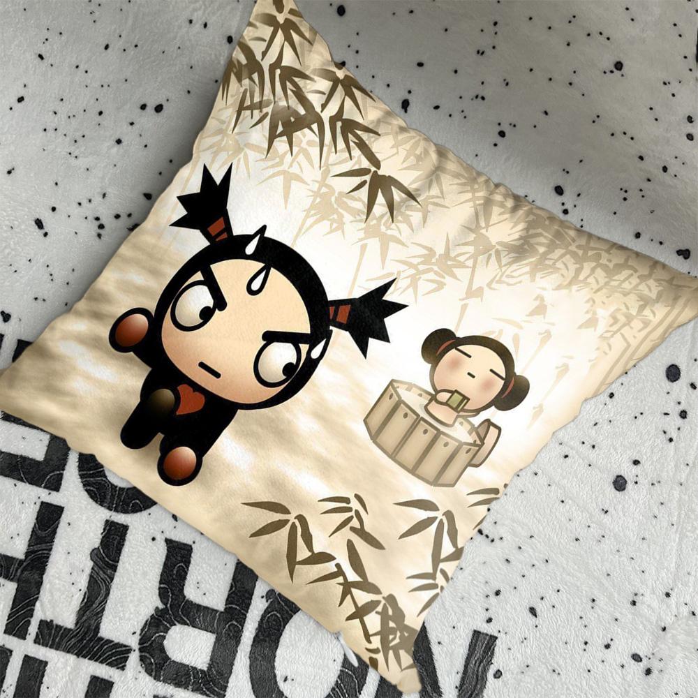 Kawaii PPuccas Pillowcase Cushion Cover x Ornamental Pillows Christmas Decoration  Personalized Gift Nordic Home