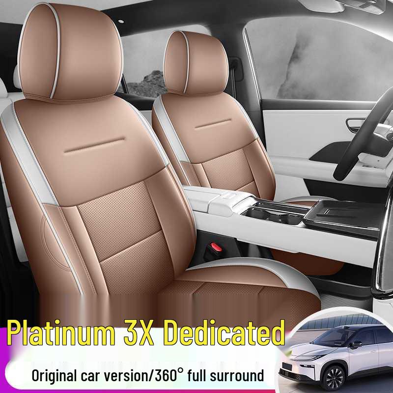 GAC Toyota IZOA 3x Leather Seat Covers: Full Coverage, Four Seasons