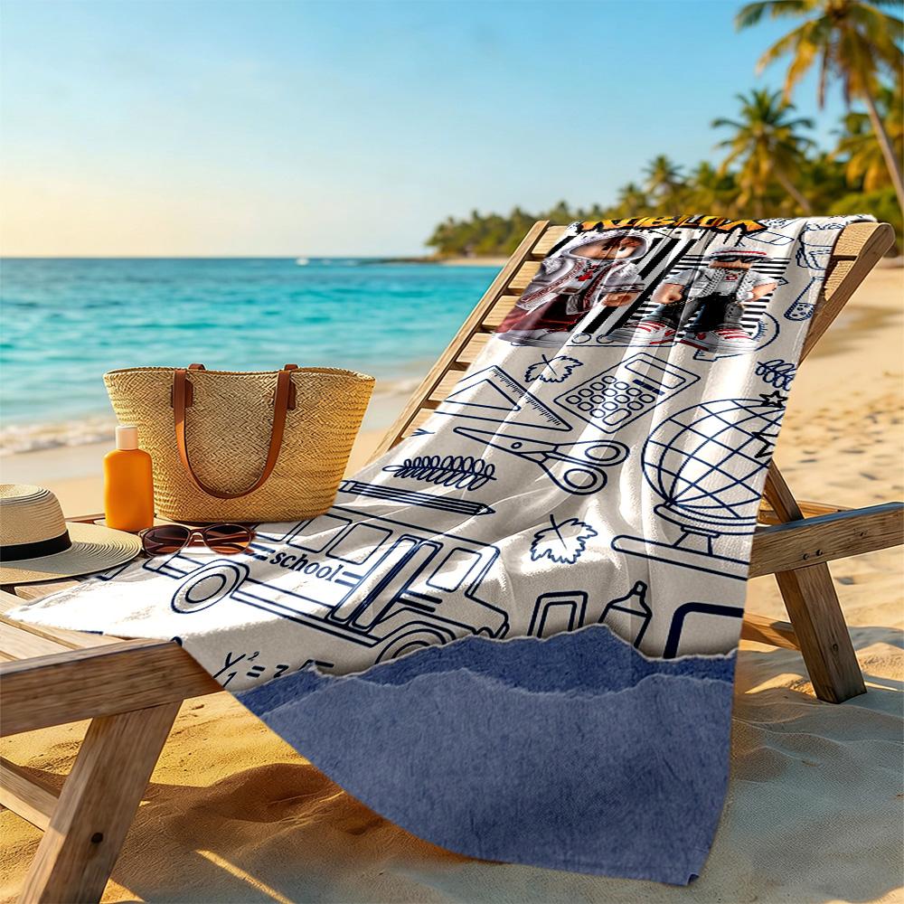 Asciugamano da Spiaggia Roblox Super Morbido & Assorbente Confortevole Leggero Adatto per Sport, Viaggi, Nuoto, Yoga, Bagno, Spiaggia, E Piscina