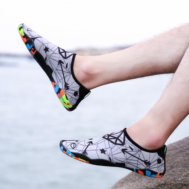 Beach Swimming Shoes Men'S Non-Slip Overalls Platform Diving Shoes Casual Outdoor Wading Shoes Women'S Creek Shoes