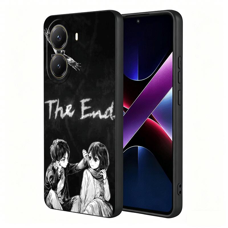 A-Attack On T-Titan Mikasa Soft Phone Case for Xiaomi Poco X5 X6 X7 X8 Pro Max X3 F7 F8 Ultra M8 M7 M6 M5 Redmi 15 15C 14C 13C 1