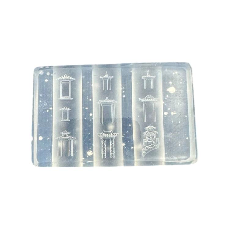 

3D Embossed Traditional Chinese Emboss Silicone Mold For Nail Art Enthusiasts Reusable DIY Nail Decoration Tool
