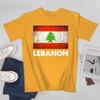 Unisex Unisex Lebanon Lebanese Flag Lebanon Tshirt Tees T Shirts WoUnisex Boys 100 Cotton TShirt