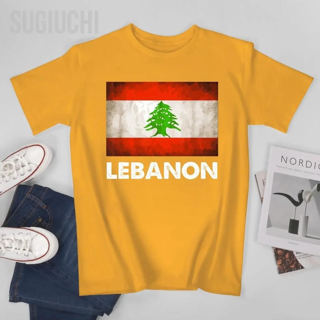Unisex Unisex Lebanon Lebanese Flag Lebanon Tshirt Tees T Shirts WoUnisex Boys 100 Cotton TShirt