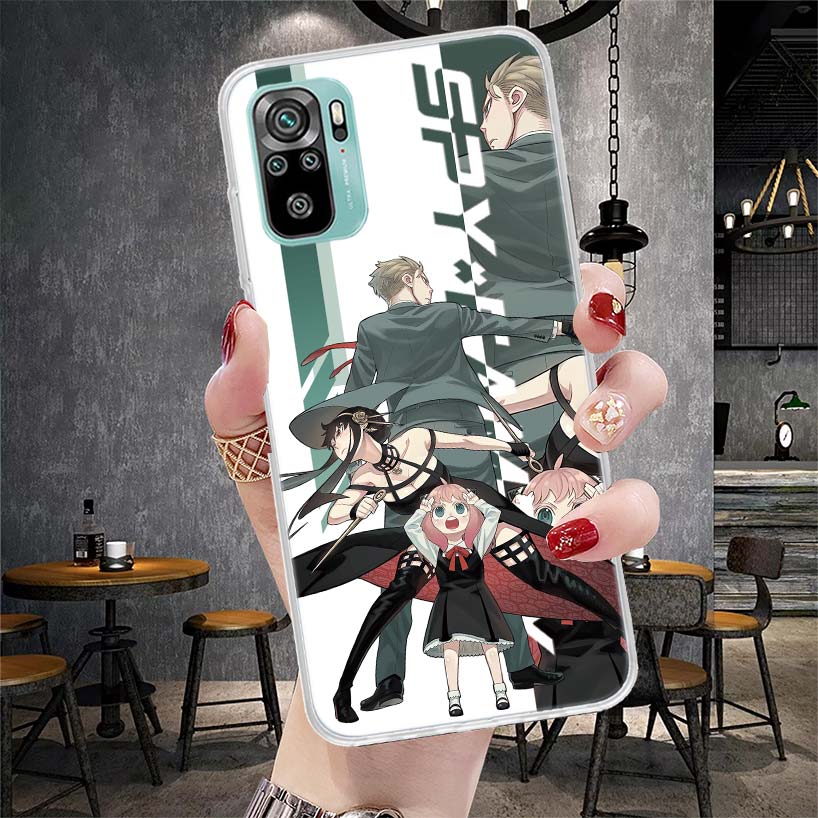 Anime Spy Family Anya Soft Phone Case For Xiaomi Redmi Note 15 14 14S 13 12 Pro Plus 12S 11 11S 11E 10 10S 11T 5G Fundas Coque R