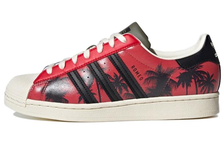 Adidas Originals Superstar Shoes  Red Black Blue  H67923 38
