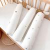 LISM Embroidered Bear Baby Comfort Bolster Pillow