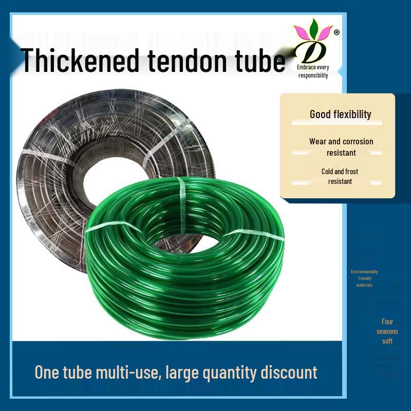 Thickened Green PVC Antifreeze Watering Hose - Soft, Flexible, Rubber Water Tube